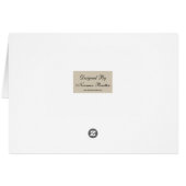 Newspaper Card (Back Horizontal)