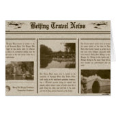 Newspaper Card (Front Horizontal)