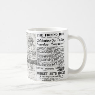 newspaper collage1, newspaper collage1 coffee mug