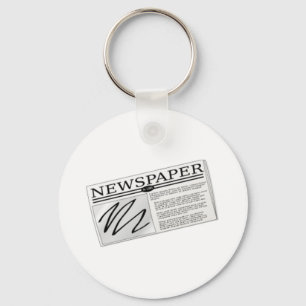 Newspaper Keychain