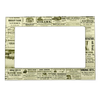 newspaper magnetic frame