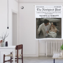 Newspaper Merry and Married Photo