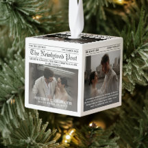 Newspaper Merry and Married Photo
