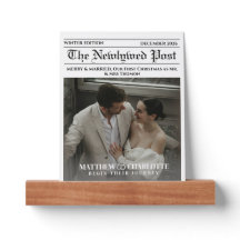 Newspaper Merry and Married Photo