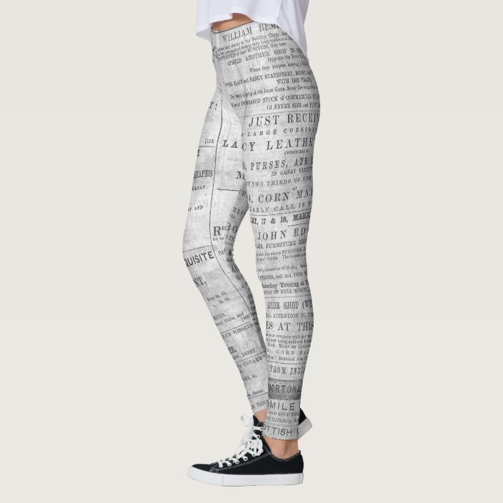 newspaper leggings