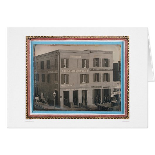 Newspaper offices...  (40076) cards (Front Horizontal)