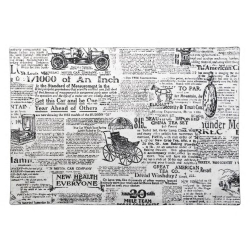 Newspaper Placemat