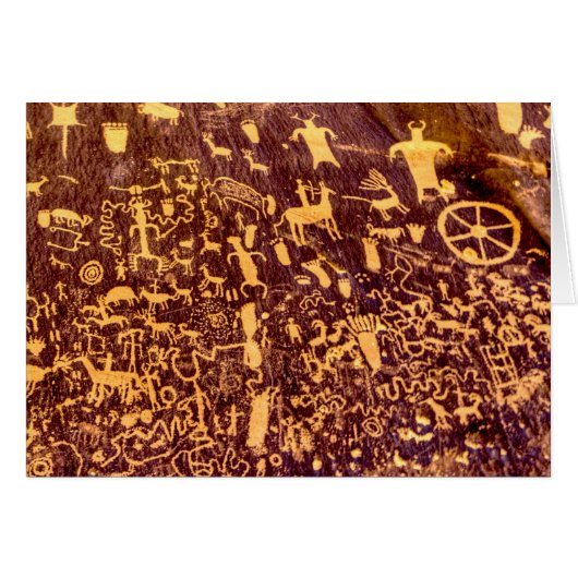 Newspaper Rock American Indian Utah (Front Horizontal)