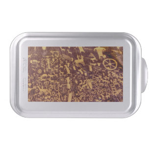 Newspaper Rock American Indian Utah Cake Pan