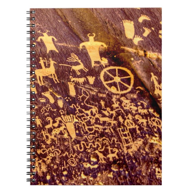 Newspaper Rock American Indian Utah Notebook (Front)