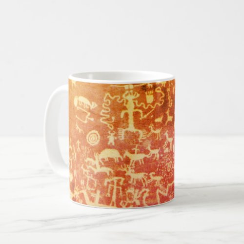 Newspaper Rock Petroglyphs Coffee Mug