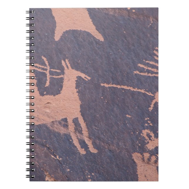 Newspaper Rock, S.P., UT Near Monticello. Notebook (Front)