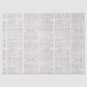 Newspaper Tissue Paper