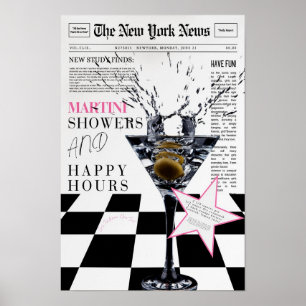 Newspaper Trendy Wall Art
