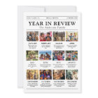 Newspaper Year in Review Family Photo Christmas