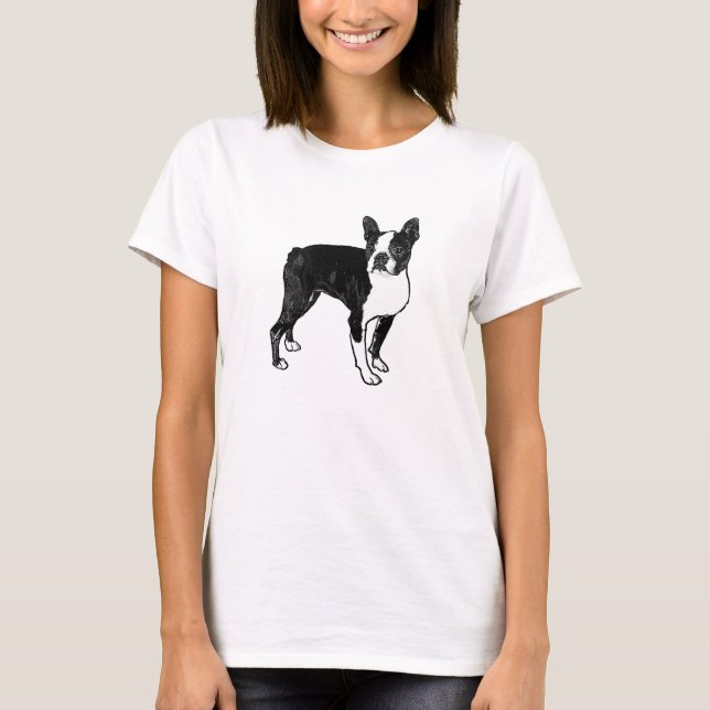 Newsprint Boston T-Shirt (Front)