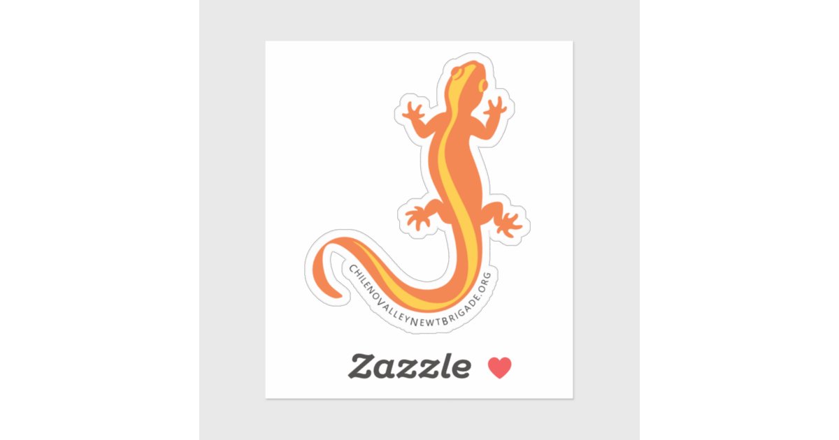 Send Newts Sticker Newt Brigade Vinyl Newt Sticker | Zazzle