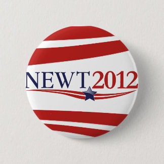 Newt Gingrich 2012 Pinback Button