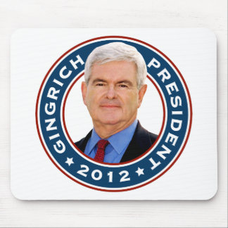 Newt Gingrich Conservative for President Mouse Pad