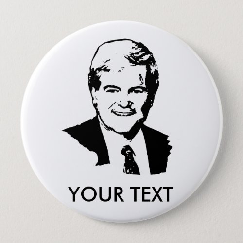 Newt Gingrich Pinback Button