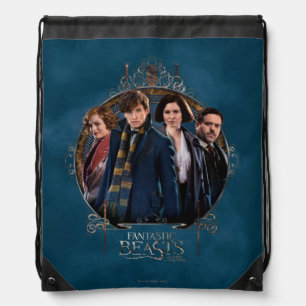 NEWT SCAMANDER™ and Company Art Nouveau Frame Drawstring Bag