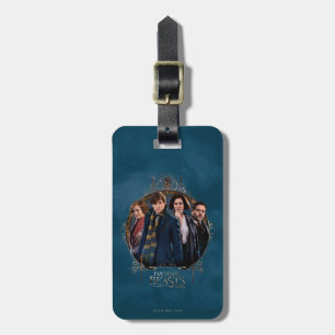 NEWT SCAMANDER™ and Company Art Nouveau Frame Luggage Tag