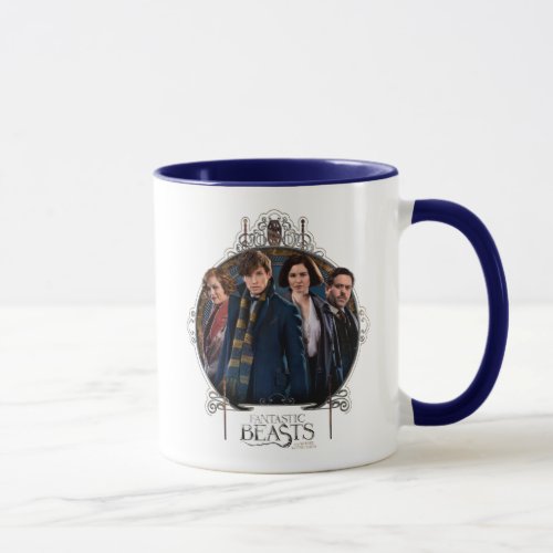 NEWT SCAMANDER and Company Art Nouveau Frame Mug