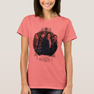 NEWT SCAMANDER™ and Company Art Nouveau Frame T-Shirt