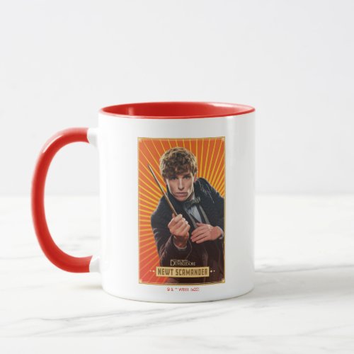 Newt Scamander Character Graphic Mug