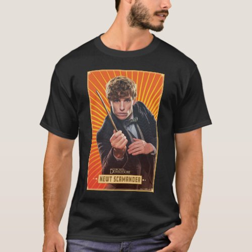 Newt Scamander Character Graphic T_Shirt