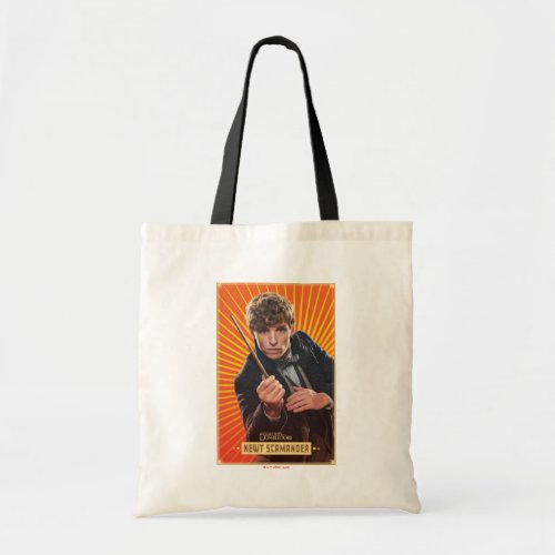 Newt Scamander Character Graphic Tote Bag