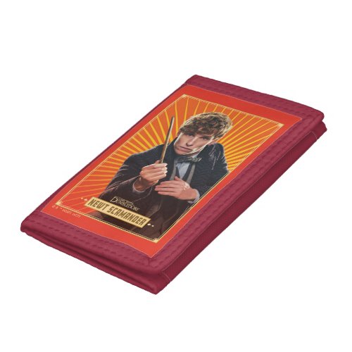 Newt Scamander Character Graphic Trifold Wallet