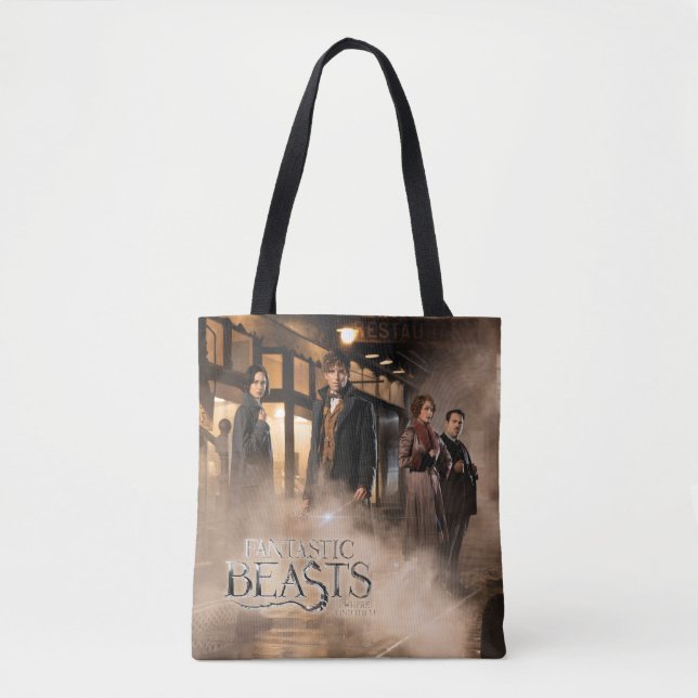 NEWT SCAMANDER™ & Co. At The Train Station Tote Bag (Front)