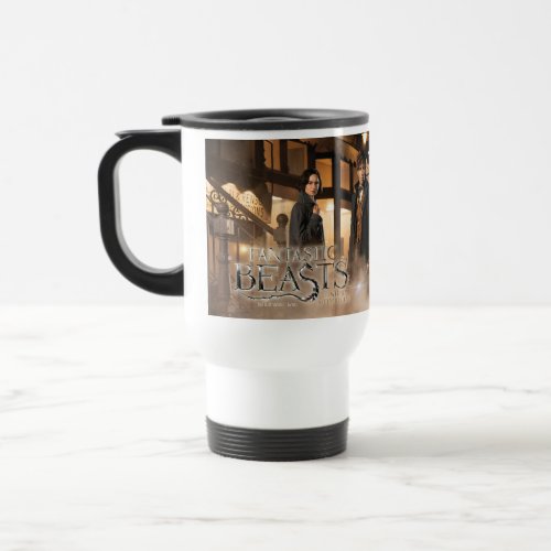 NEWT SCAMANDER  Co At The Train Station Travel Mug