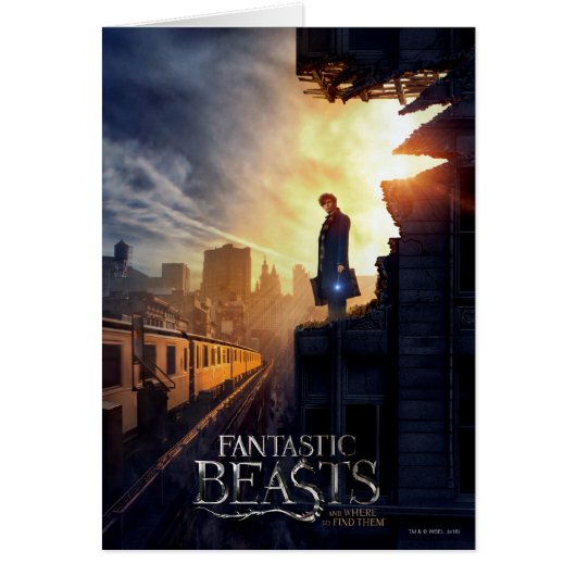NEWT SCAMANDER™ in Destroyed Building Cards (Front)