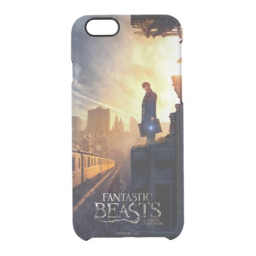 NEWT SCAMANDERâ in Destroyed Building Clear iPhone 66S Case