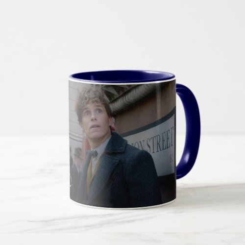 NEWT SCAMANDER In London Photo Mug