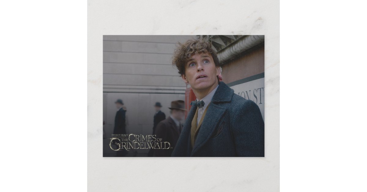 NEWT SCAMANDER™ In London Photo Postcard Zazzle