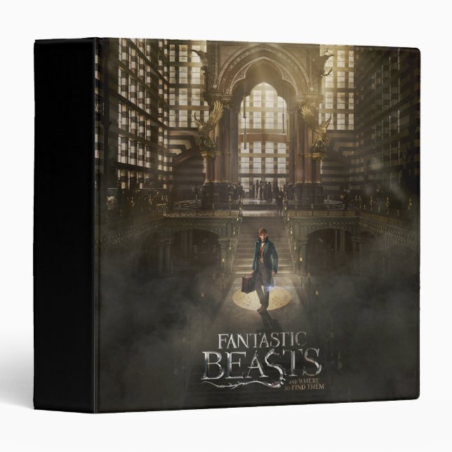 NEWT SCAMANDER™ in MACUSA™ Headquarters Binder (Front/Spine)