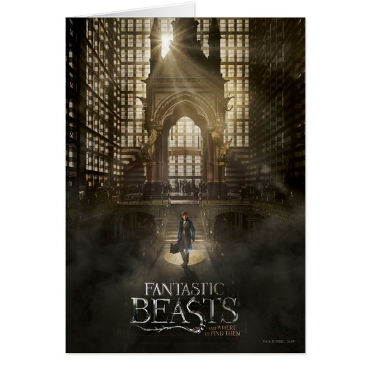 NEWT SCAMANDER™ in MACUSA™ Headquarters Cards (Front)