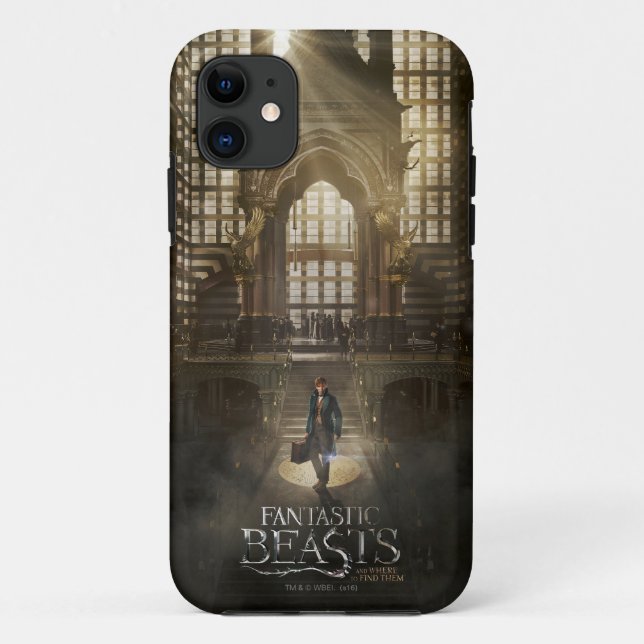 NEWT SCAMANDER™ in MACUSA™ Headquarters Case-Mate iPhone Case (Back)