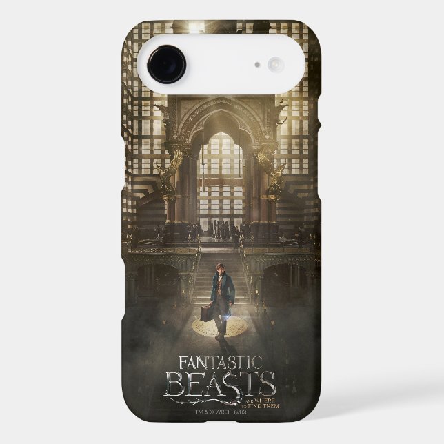 NEWT SCAMANDER™ in MACUSA™ Headquarters Case-Mate iPhone Case (Back)