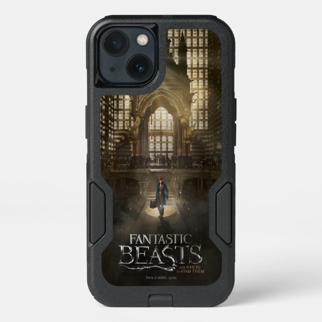 NEWT SCAMANDER™ in MACUSA™ Headquarters Otterbox iPhone Case (Back)