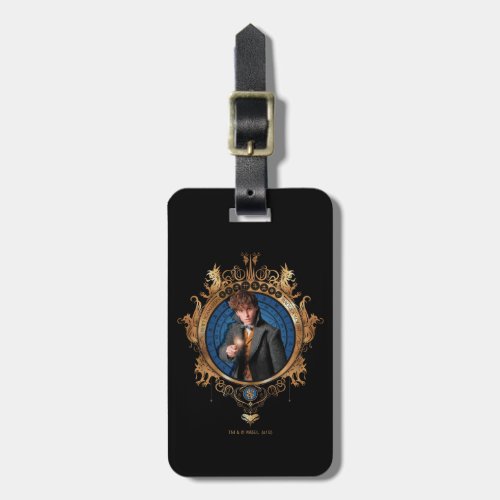 NEWT SCAMANDER Portrait Luggage Tag