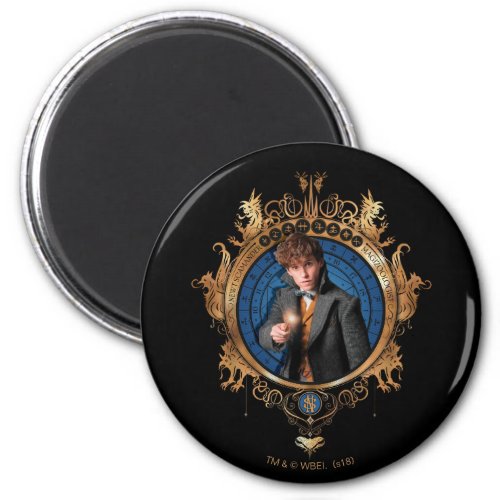 NEWT SCAMANDER Portrait Magnet