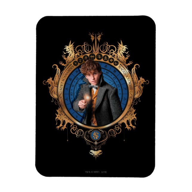 NEWT SCAMANDER™ Portrait Magnet (Vertical)