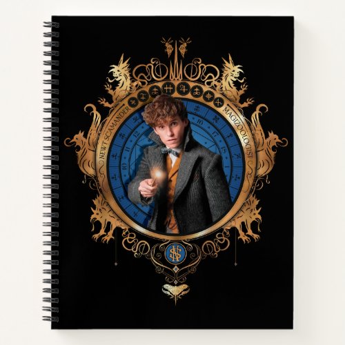 NEWT SCAMANDER Portrait Notebook