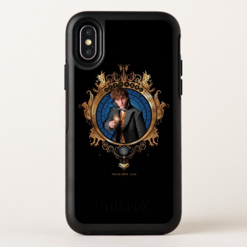 NEWT SCAMANDER Portrait OtterBox Symmetry iPhone X Case