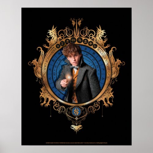 NEWT SCAMANDER Portrait Poster