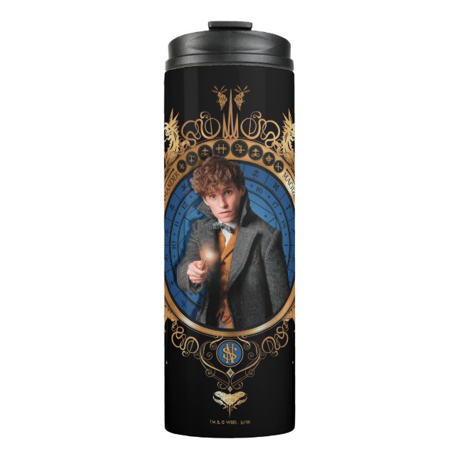 NEWT SCAMANDER™ Portrait Thermal Tumbler (Front)
